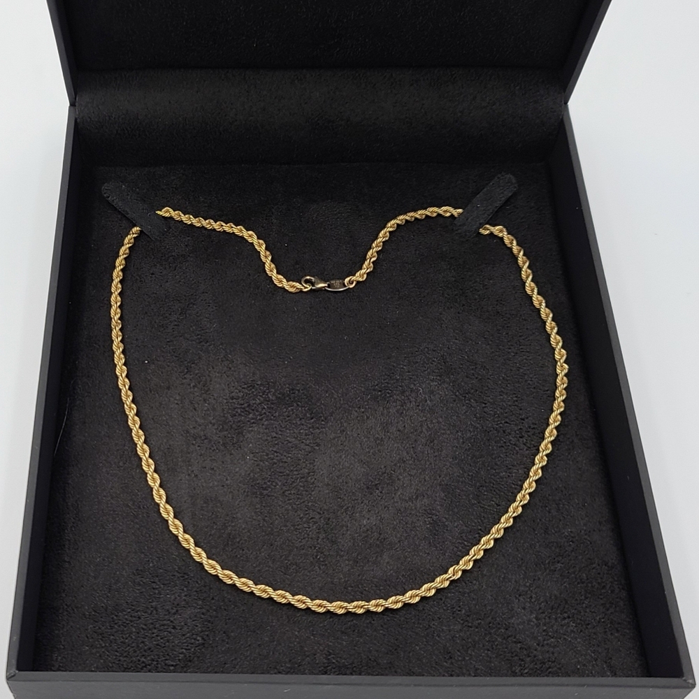 Love Earth 925 Sterling 1/20 10K Necklace